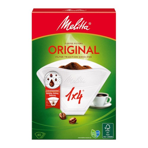 filtry na kávu velikost 4 (40ks) MELITTA original