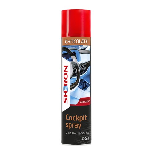 čistič COCKPIT 400ml čokoláda SHERON