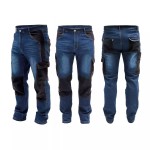 Džínové kalhoty, vel. L, denim 280 g/m2