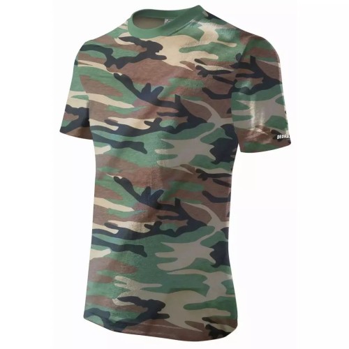 Tričko pánské XXXL, camo, 100 % bavlna