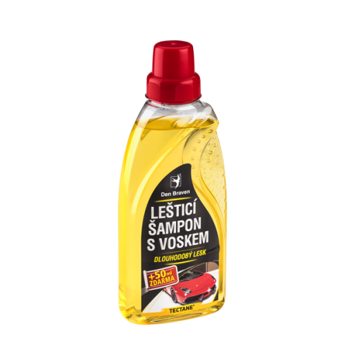 Leštící šampon s voskem 500 ml láhev