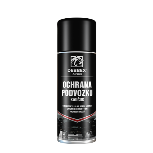 Ochrana podvozku – kaučuk 400 ml aerosolový sprej černá