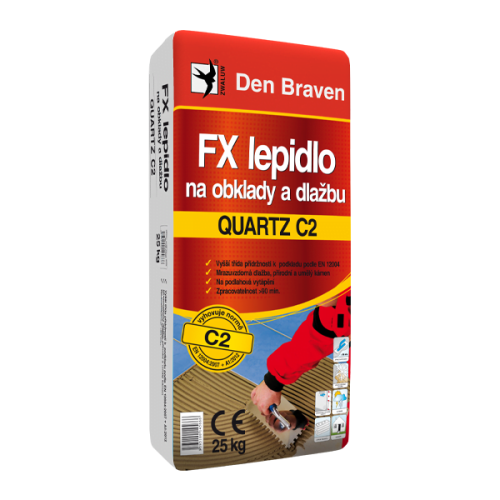 FX lepidlo na obklady a dlažbu QUARTZ C2 25 kg pytel