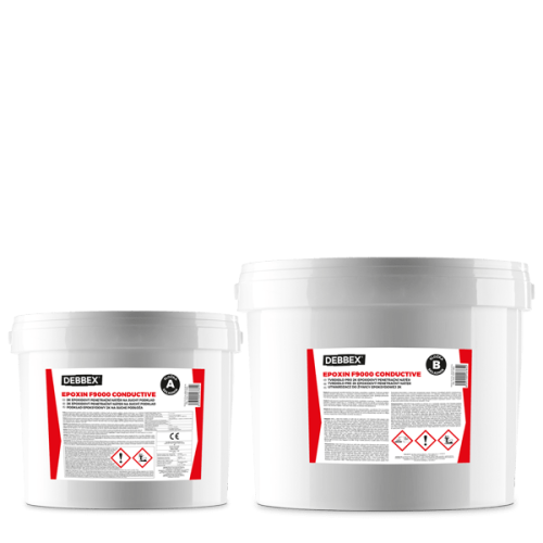 EPOXIN F9000 CONDUCTIVE 15 kg plastové obaly černá