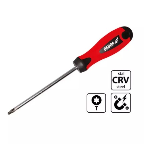 Šroubovák Torx T8x80mm, CrV