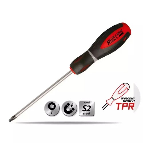 Šroubovák Torx T8x80mm,ocelS2, rukojeť ze tří materiálů