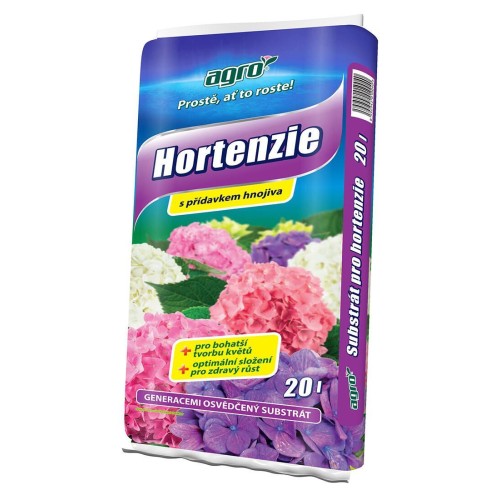 substrát pro hortenzie 20l AGRO