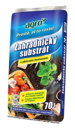 substrát zahradnický 70l AGRO