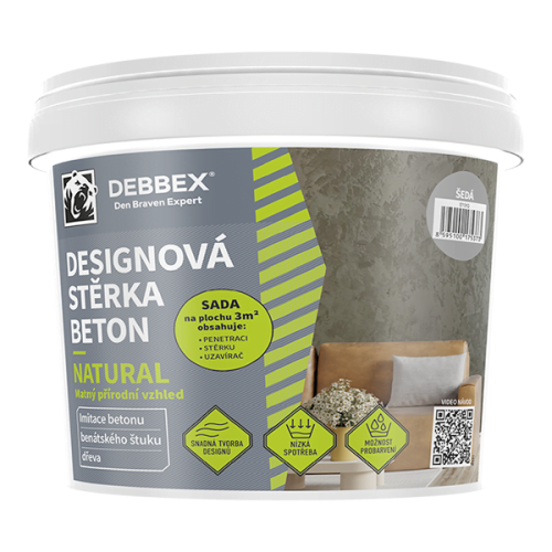 Designová stěrka BETON NATURAL