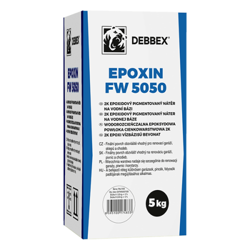 EPOXIN FW5050 30 kg sada plechovek RAL 7035