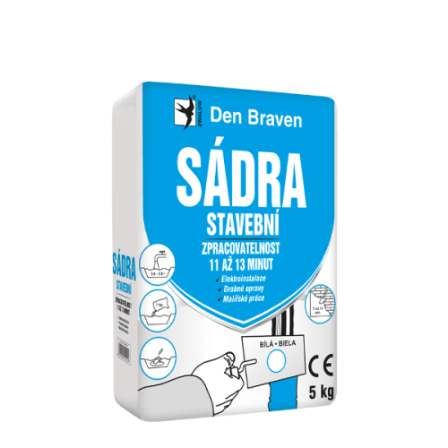 Sádra stavební