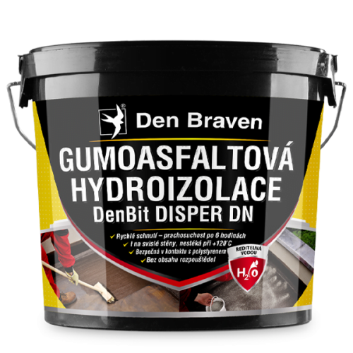 Gumoasfaltová hydroizolace DenBit DISPER DN