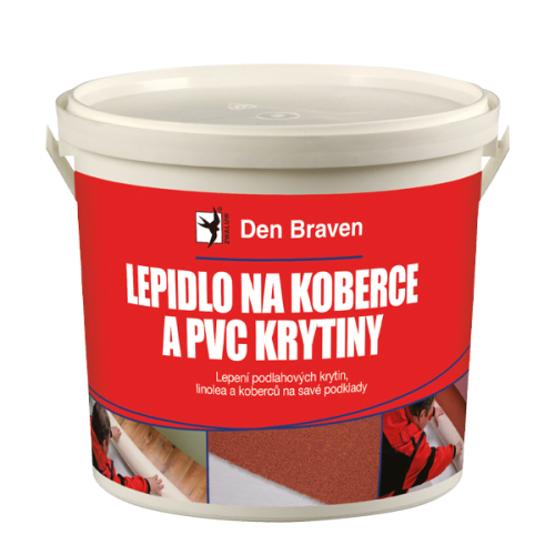 Lepidlo na koberce a PVC krytiny 1 kg kelímek bílá