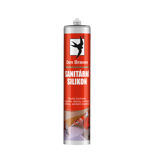 Sanitární silikon 280 ml kartuše černá