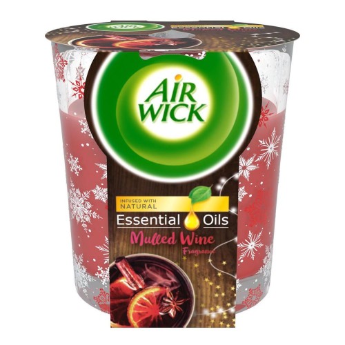 svíčka vonná sklo SVAŘENÉ VÍNO 105g AIRWICK