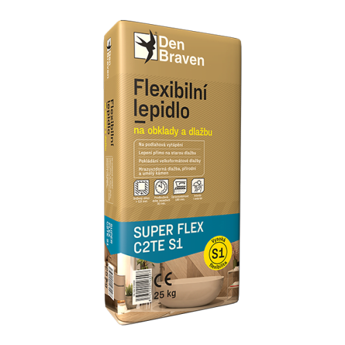 flexibilní lepidlo na obkl. a dlažbu SUPER FLEX 25kg C2TE S1