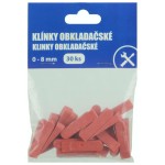 klínky obkladačské 0-8mm červené 30ks/bal.