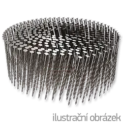 Coil nails 25 x 75 screw/schraub (5,4)