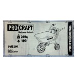 akumulátorové kolečko PWB 260 Procraft