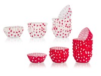 košíček cukrářský 3x2,1cm papírový (200ks) DOTS mix