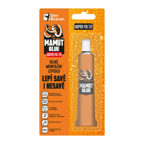 MAMUT GLUE Disper Fix 25 ml tuba v blistru šedá