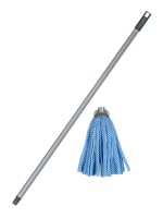 mop s tyčí viskóza MO/BÍ 160g/120cm závit hrubý