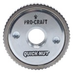 Bruska úhlová Procraft PW1200ES + rychloupínací matice RM14, 10x řezný kotouč CD125x1.0b v boxu | SPW1200ES/CD125x1.0b/RM14