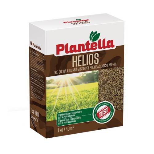 směs travní 1kg pro suchá a velmi teplá místa HELIOS Plantella