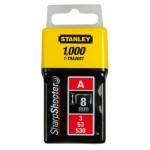 spony  8mm typ A (1000ks)  STANLEY