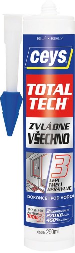 lepidlo univerzální a tmel 290ml TOTAL TECH BÍ CEYS