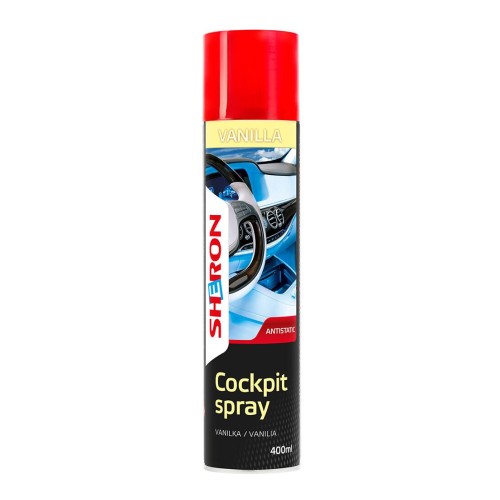 čistič COCKPIT 400ml vanilka SHERON