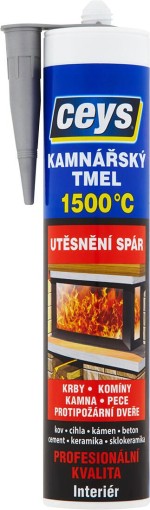 tmel kamnářský 310ml ČER (+1500°C) CEYS