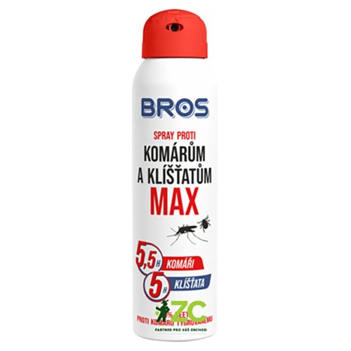 sprej proti komárům, klíšťatům 90ml MAX BROS