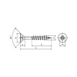 vrut un.polozávit 6,0x 80mm ZZ (200ks)