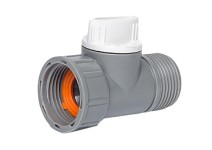 adaptér s ventilem, vnitřní a vnější závit 3/4”, WL-2232, WHITE LINE