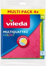 hadřík univerzální Multiquattro Colors (4ks) 168061 VILEDA