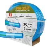 Zahradní hadice Procraft PR-3KGH2525 3 vrstvy, 1” 25 m | PR-3KGH2525