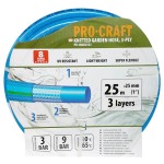 Zahradní hadice Procraft PR-3KGH2525 3 vrstvy, 1” 25 m | PR-3KGH2525