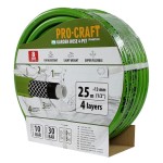 Zahradní hadice Procraft PR-4GH1325 4 vrstvy, 1/2” 25 m | PR-4GH1325