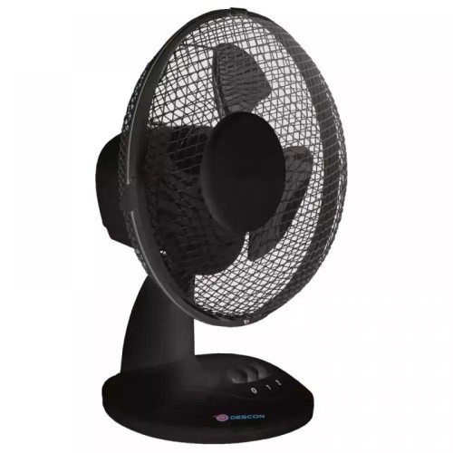 Ventilator stolní 9”, černý